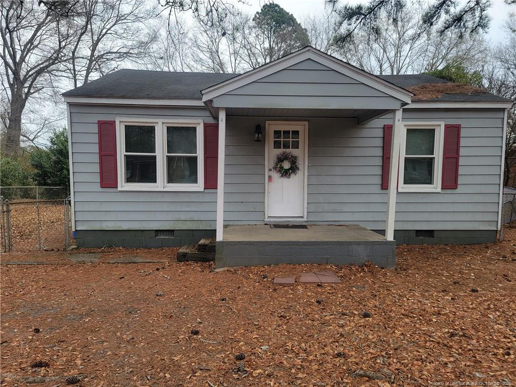 Exterior photo of 1031 S REVERE Street S, Fayetteville, NC 28304. MLS: 756330