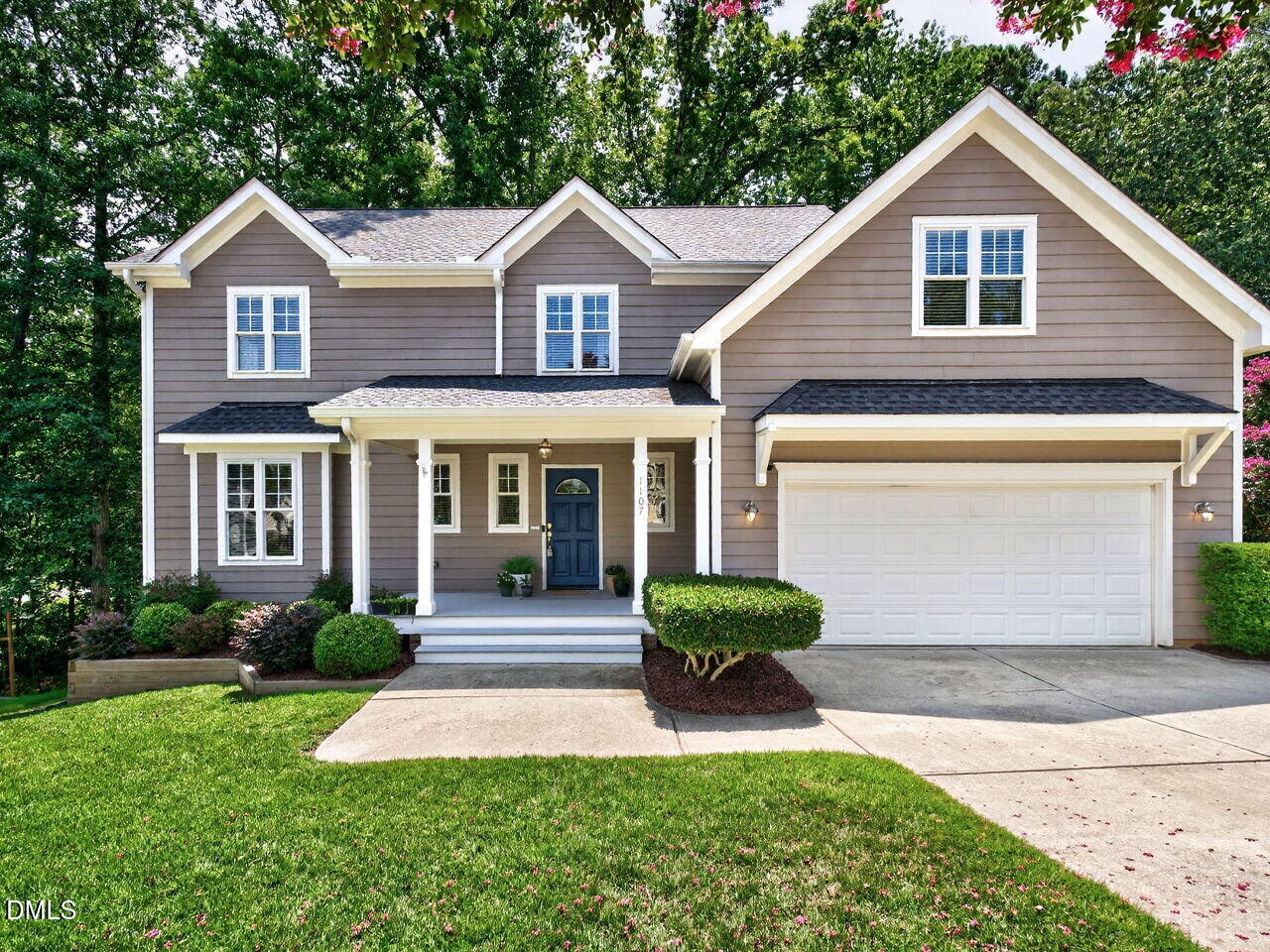 Exterior photo of 1107 Elbury Drive, Apex, NC 27502. MLS: 10181019