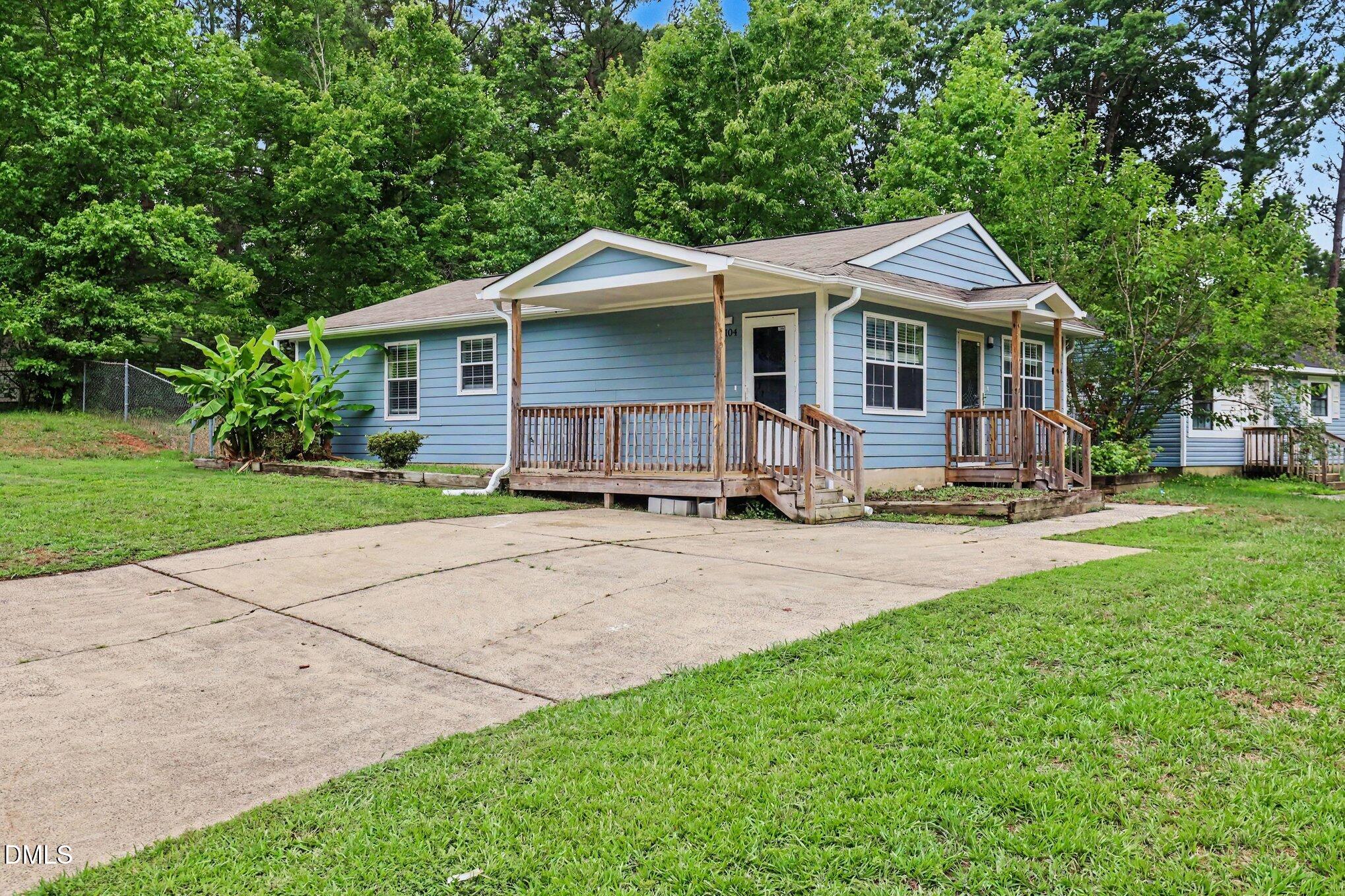 Exterior photo of 1104 Pecan Place, Durham, NC 27704. MLS: 10180334