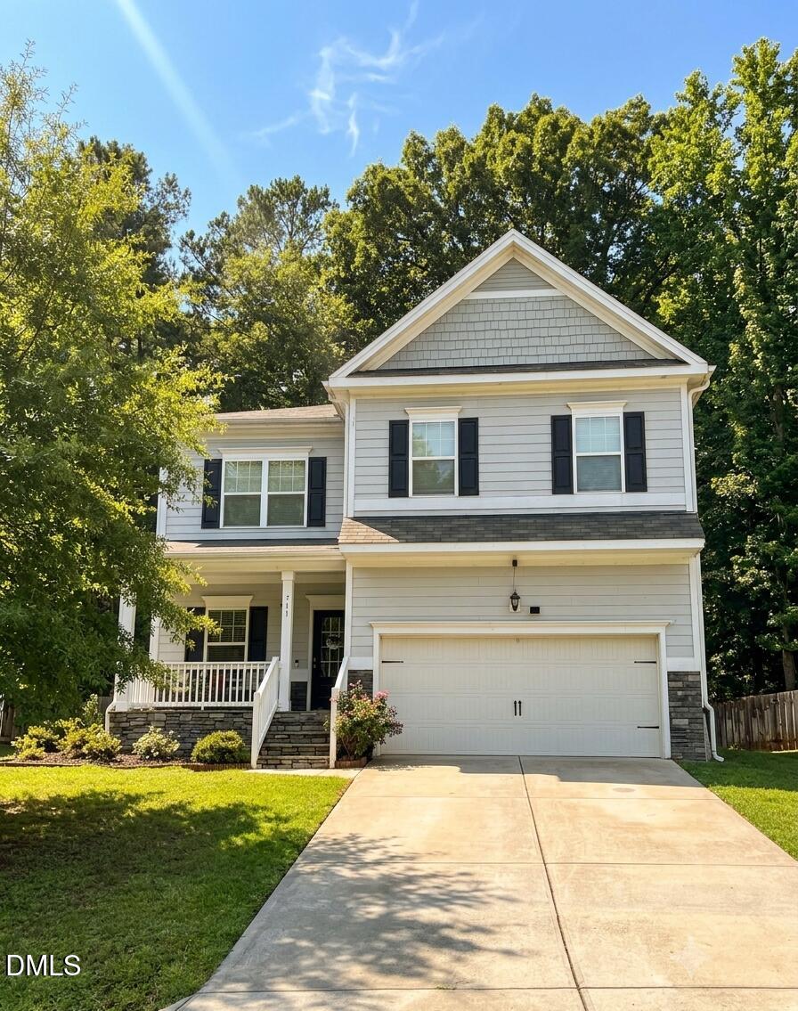 Exterior photo of 711 Creekside Drive, Sanford, NC 27330. MLS: 10183052