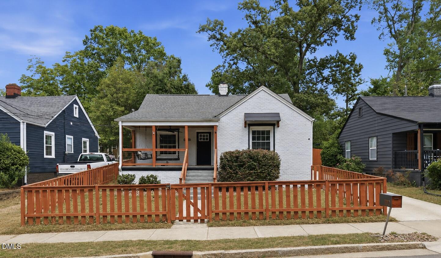 Exterior photo of 1110 N Driver Street, Durham, NC 27701. MLS: 10173546