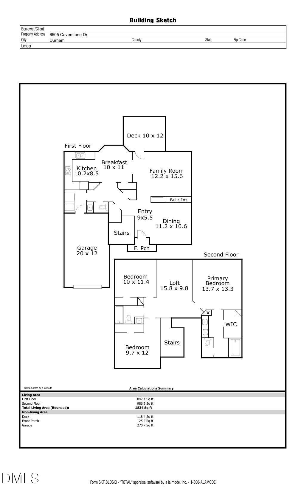 Exterior photo of 6505 Caverstone Lane, Durham, NC 27713. MLS: 10191319