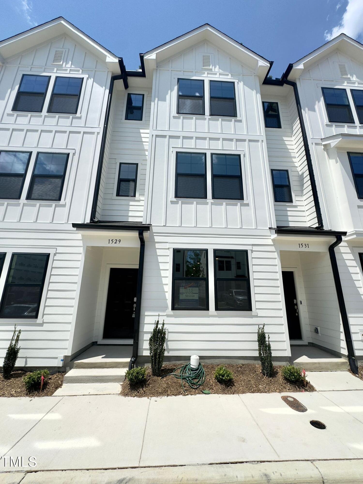 Exterior photo of 1529 Crescent Townes Way, Raleigh, NC 27604. MLS: 10196525