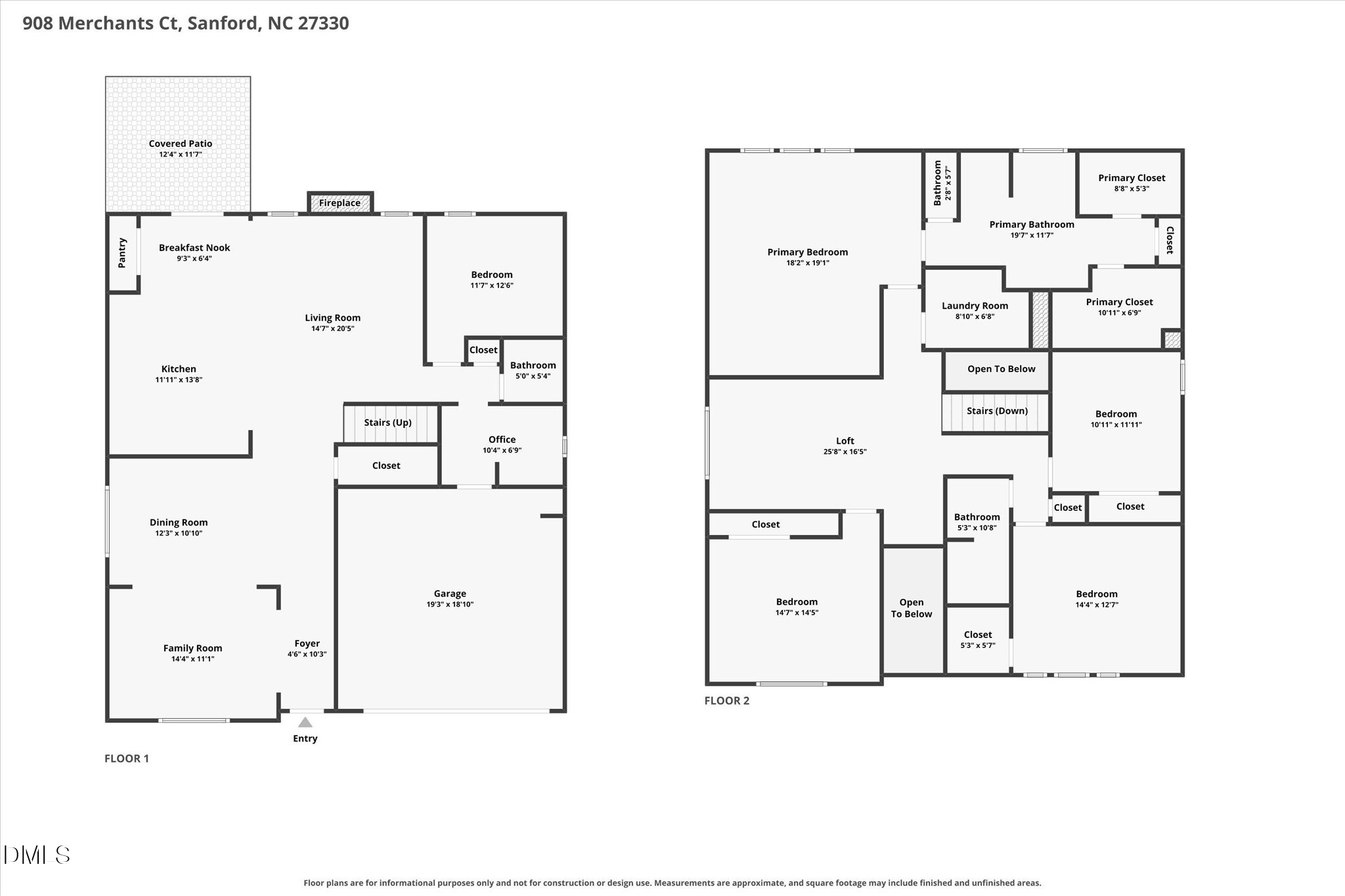 Exterior photo of 908 Merchants Court, Sanford, NC 27330. MLS: 10199872