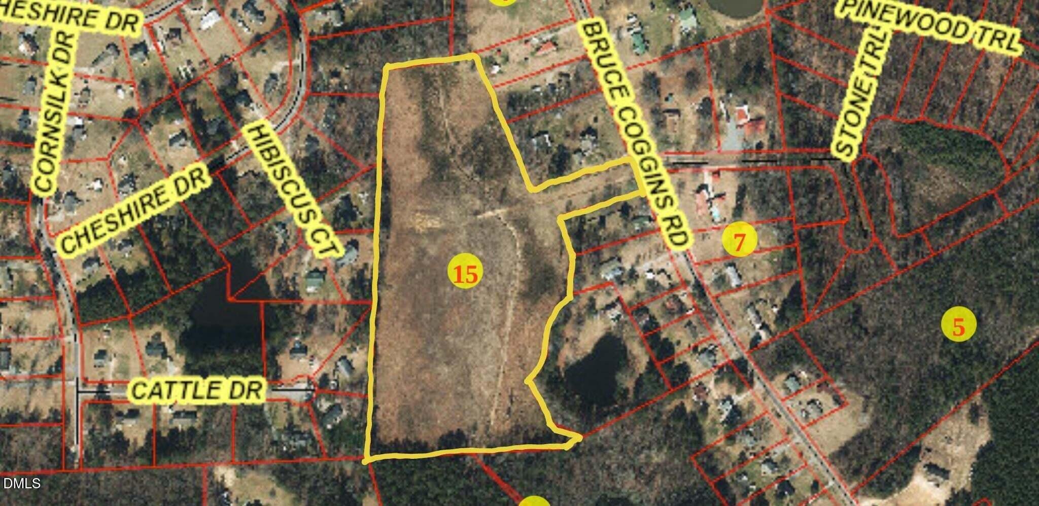Exterior photo of 0 Bruce Coggins Road, Sanford, NC 27332. MLS: 10185168