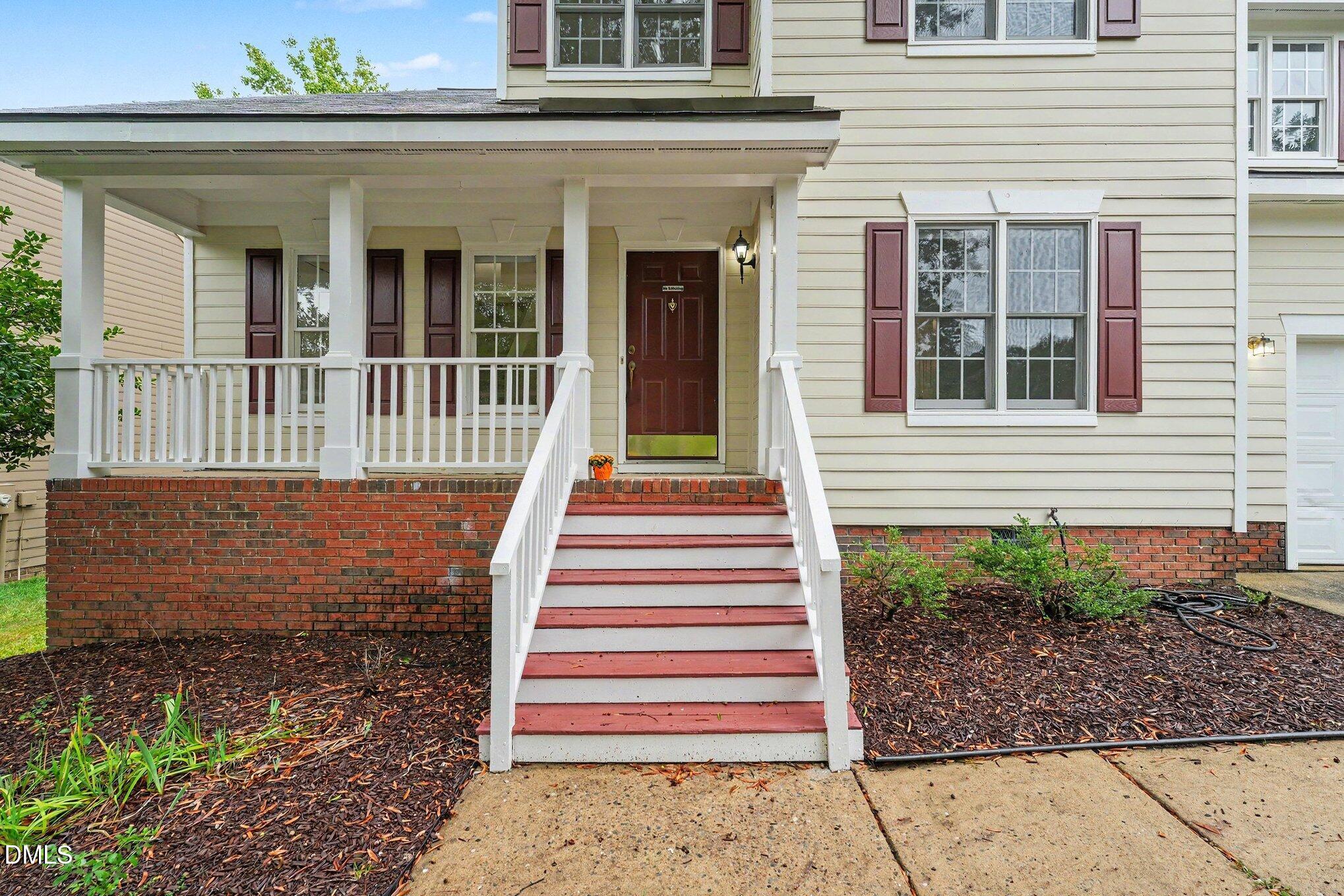 Exterior photo of 109 Peachland Drive, Cary, NC 27519. MLS: 10195026