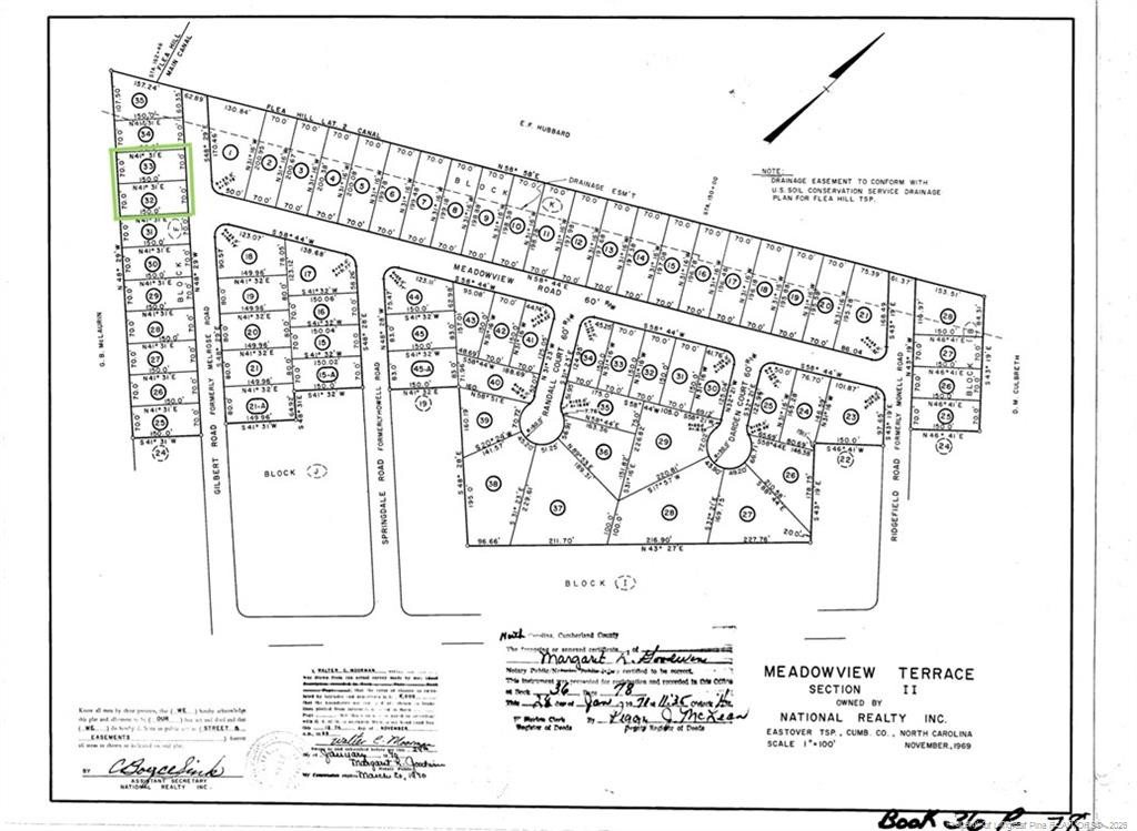Exterior photo of 000 Gilbert Road, Eastover, NC 28312. MLS: 769636