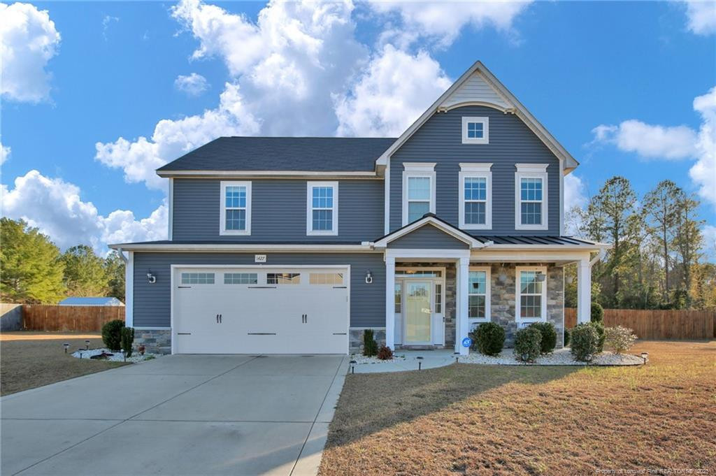 Exterior photo of 1427 Creekwood Road, Hope Mills, NC 28348. MLS: 717331
