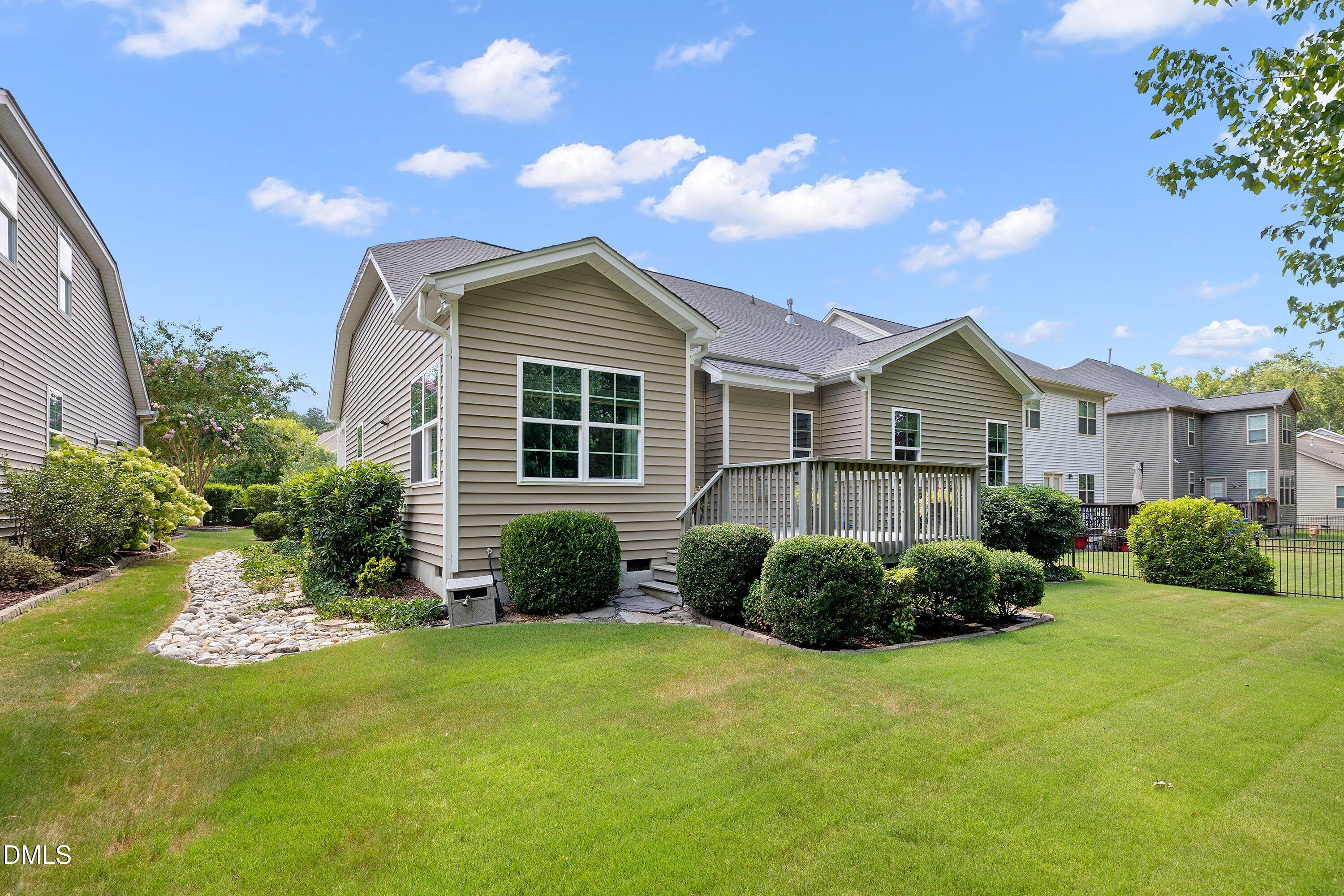 Exterior photo of 613 Minerva Dale Drive, Fuquay Varina, NC 27526. MLS: 10187247
