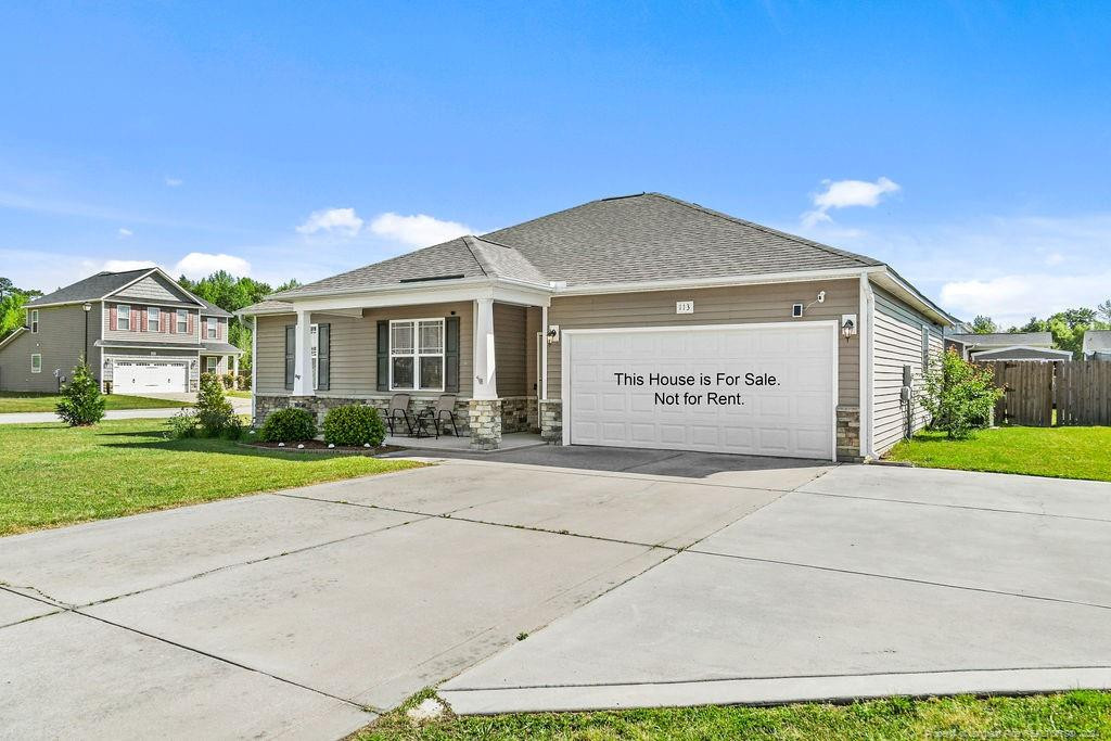 Exterior photo of 113 Meherrin Loop, Raeford, NC 28376. MLS: 724698