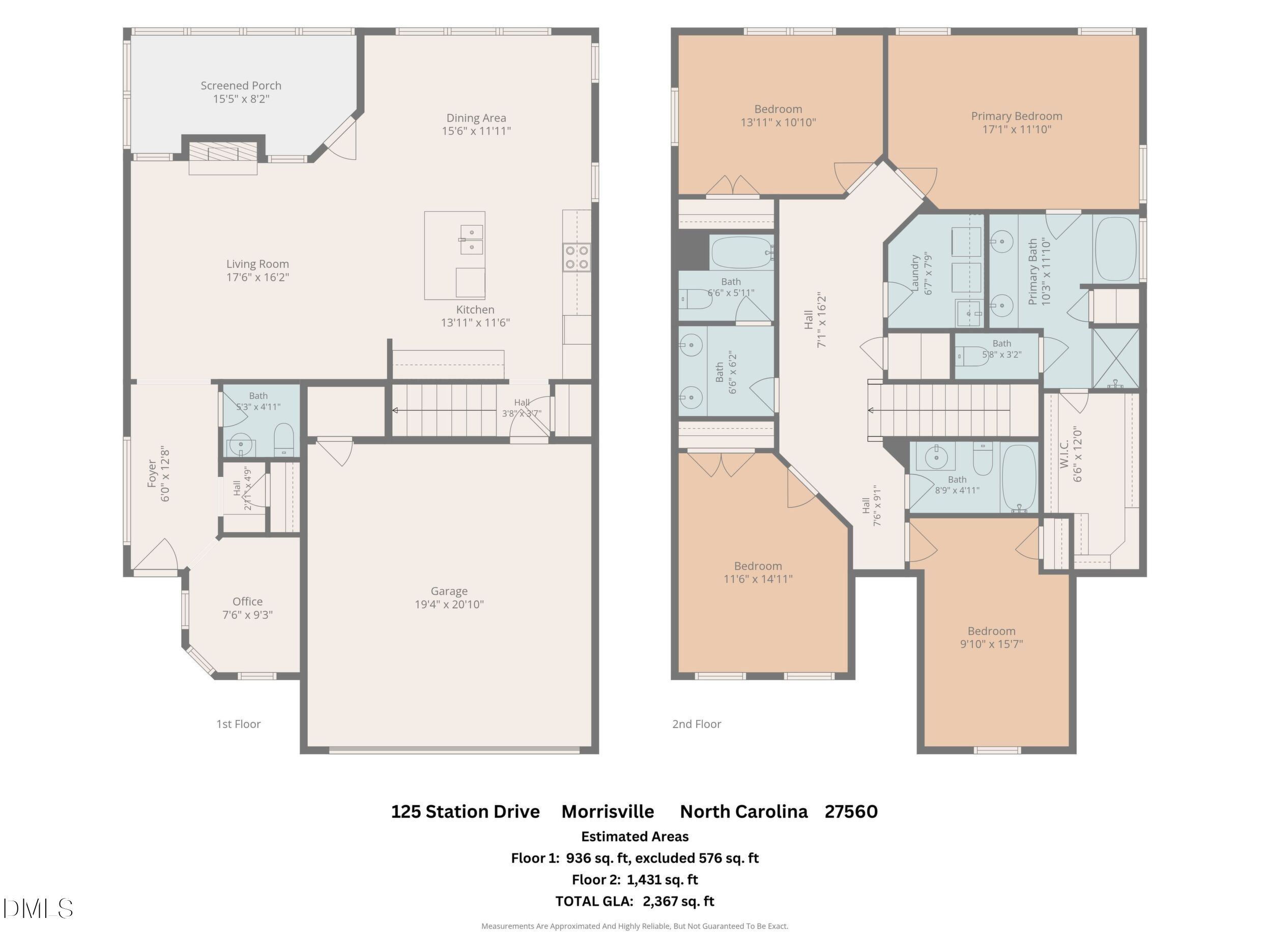 Exterior photo of 125 Station Drive, Morrisville, NC 27560. MLS: 10173256