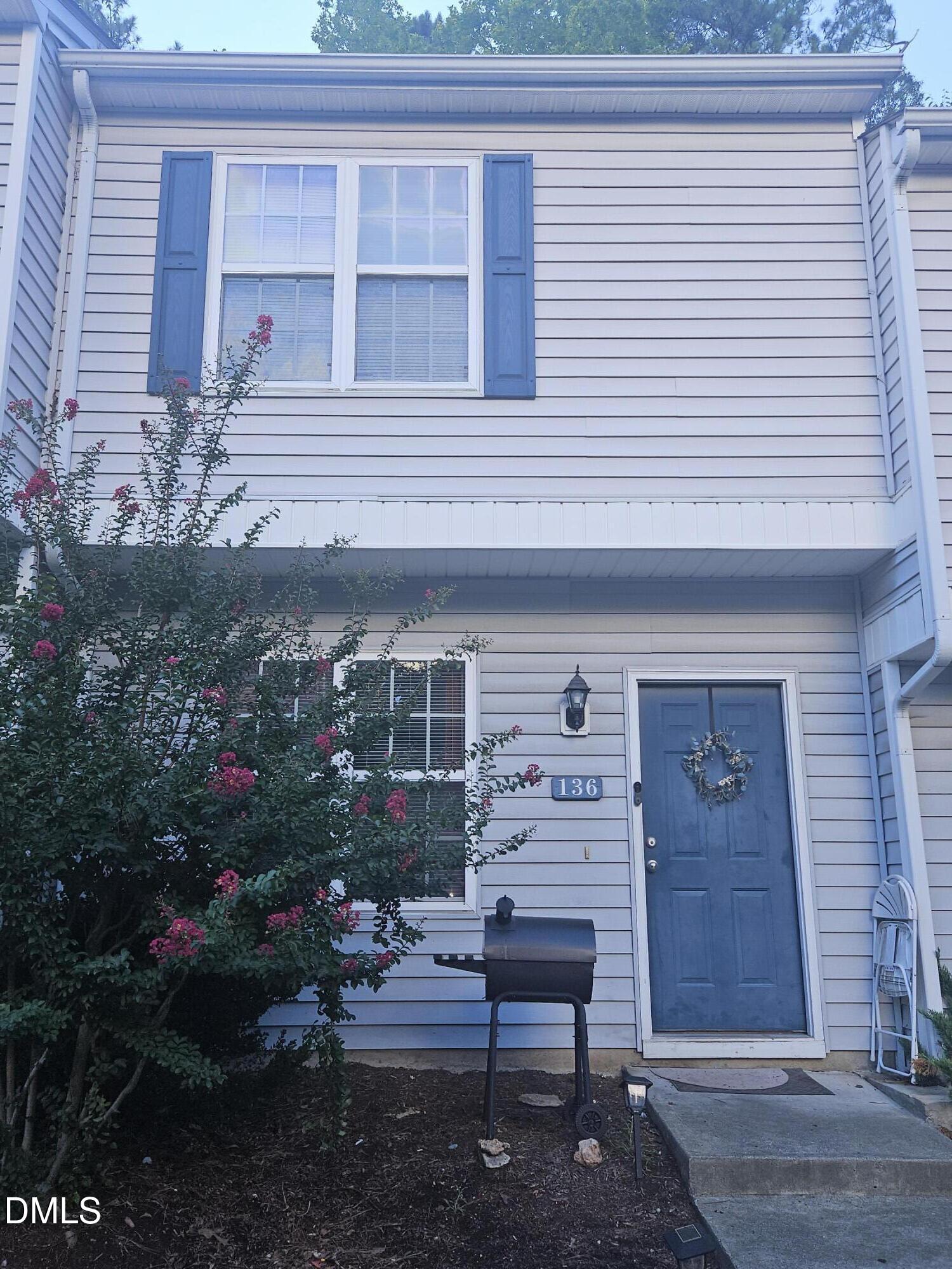 Exterior photo of 136 Blue Crest Lane, Durham, NC 27705. MLS: 10185004