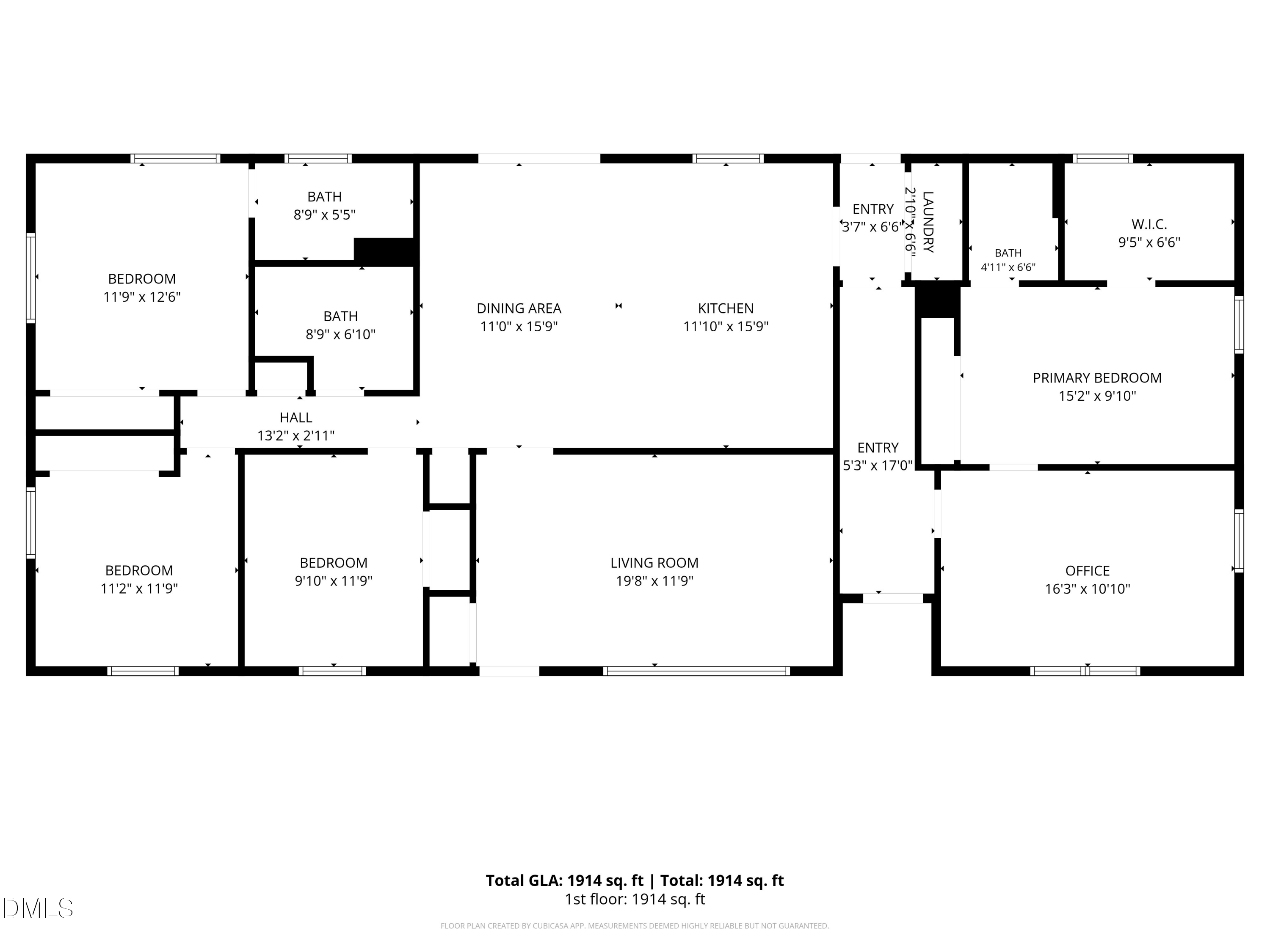 Exterior photo of 1802 N Chatham Avenue, Siler City, NC 27344. MLS: 10196720