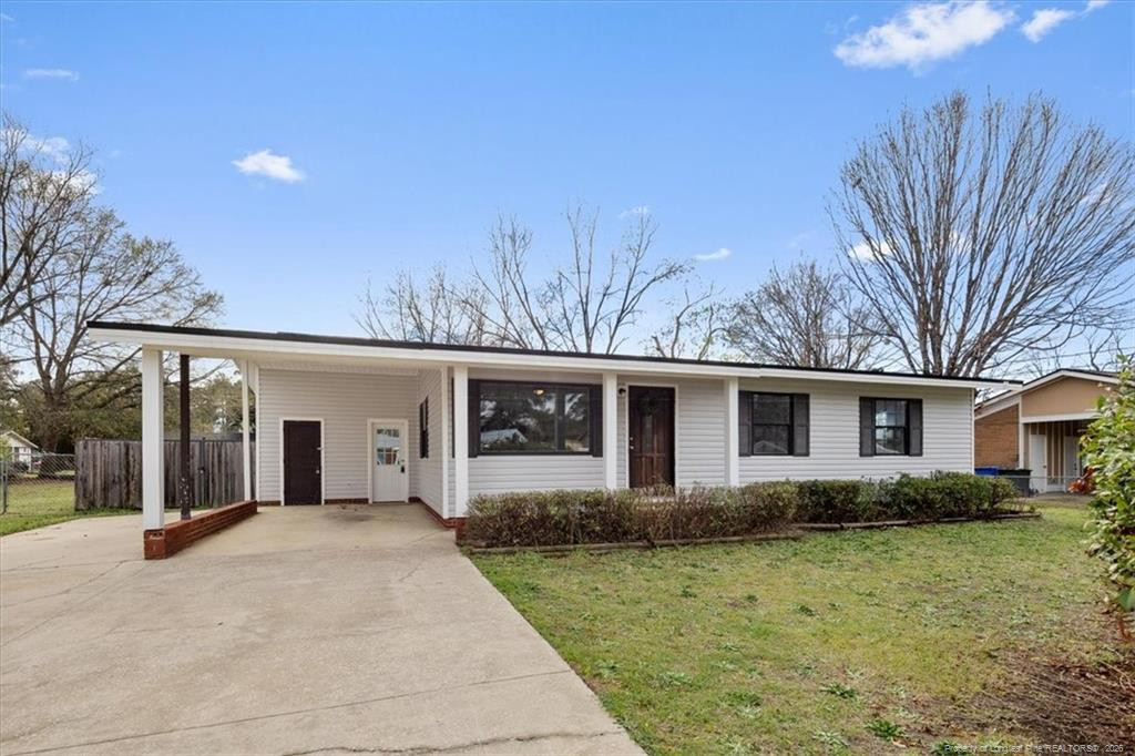 Exterior photo of 742 Newport Road, Fayetteville, NC 28314. MLS: 769203