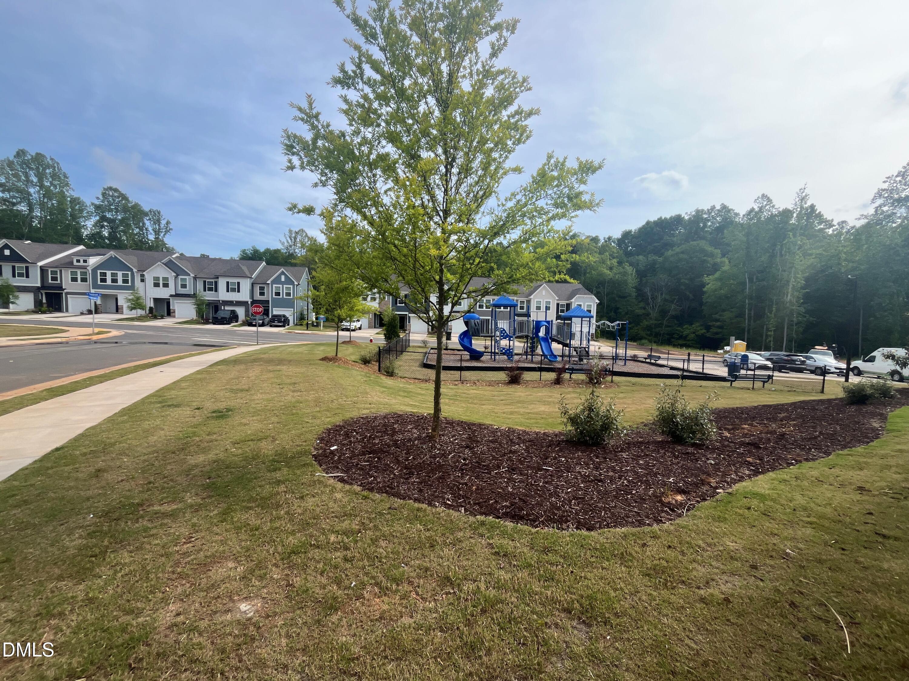Playground and neighborhood