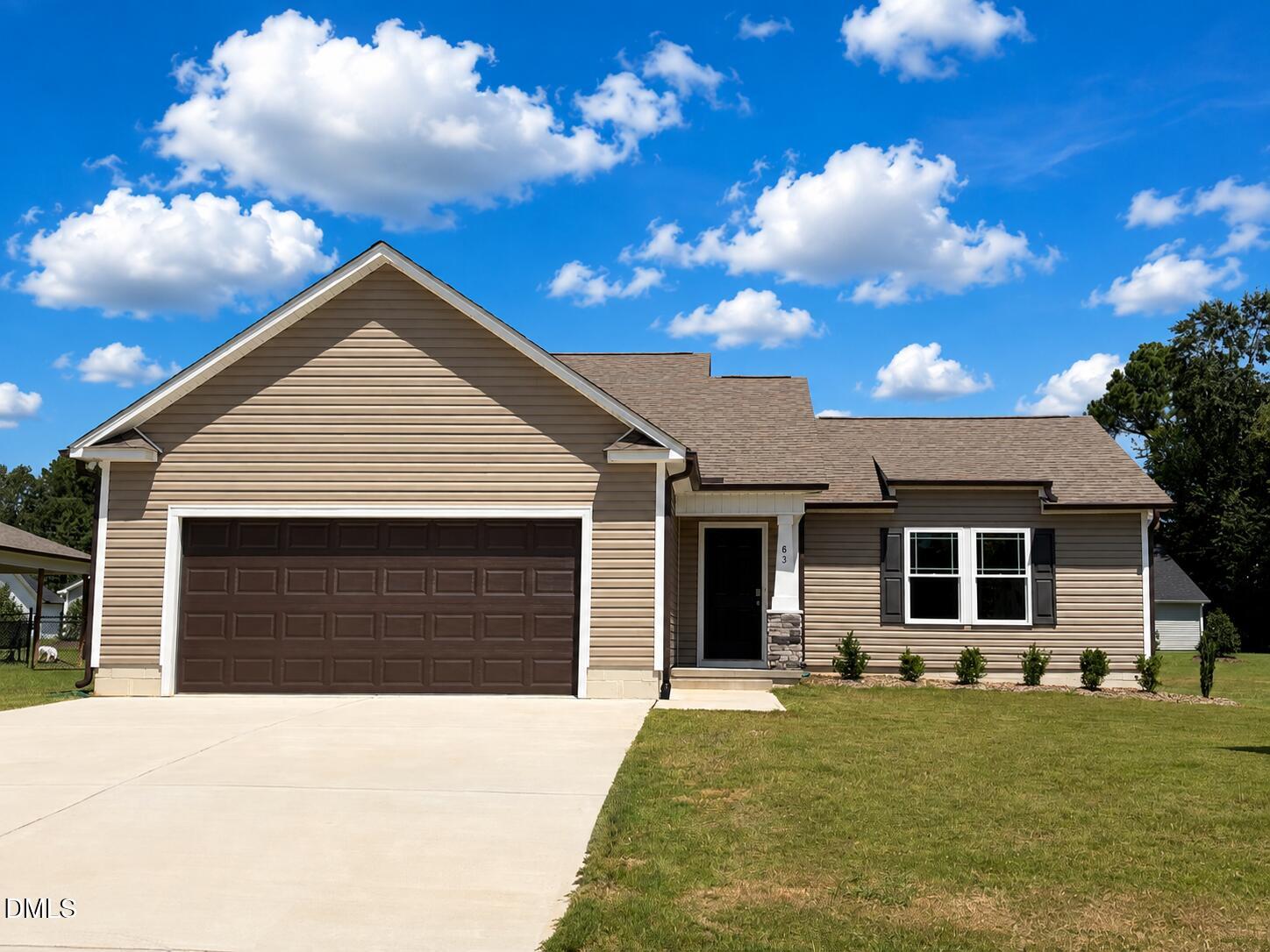 Exterior photo of 83 Oakfield Trace Drive, Four Oaks, NC 27524. MLS: 10046553