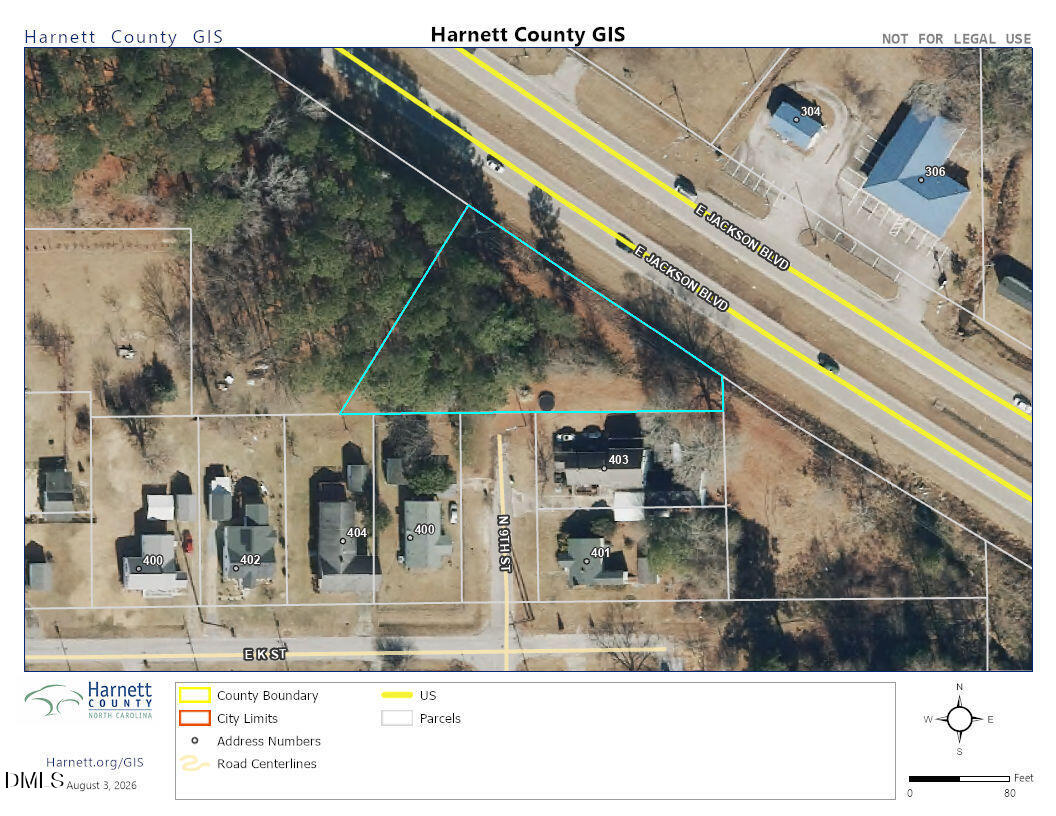 Exterior photo of 00 E Jackson Boulevard, Erwin, NC 28339. MLS: 10184191