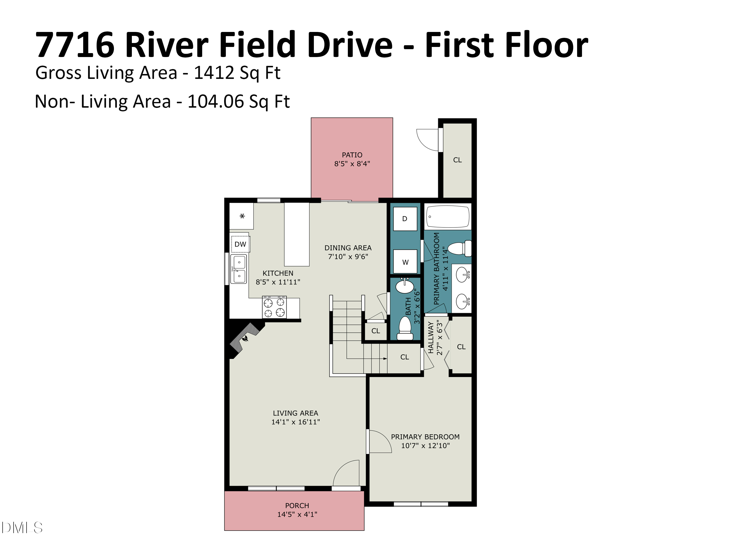Exterior photo of 7716 River Field Drive, Raleigh, NC 27616. MLS: 10197986