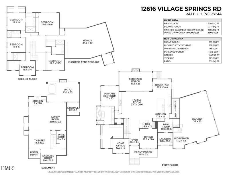 Exterior photo of 12616 Village Springs Road, Raleigh, NC 27614. MLS: 10198639