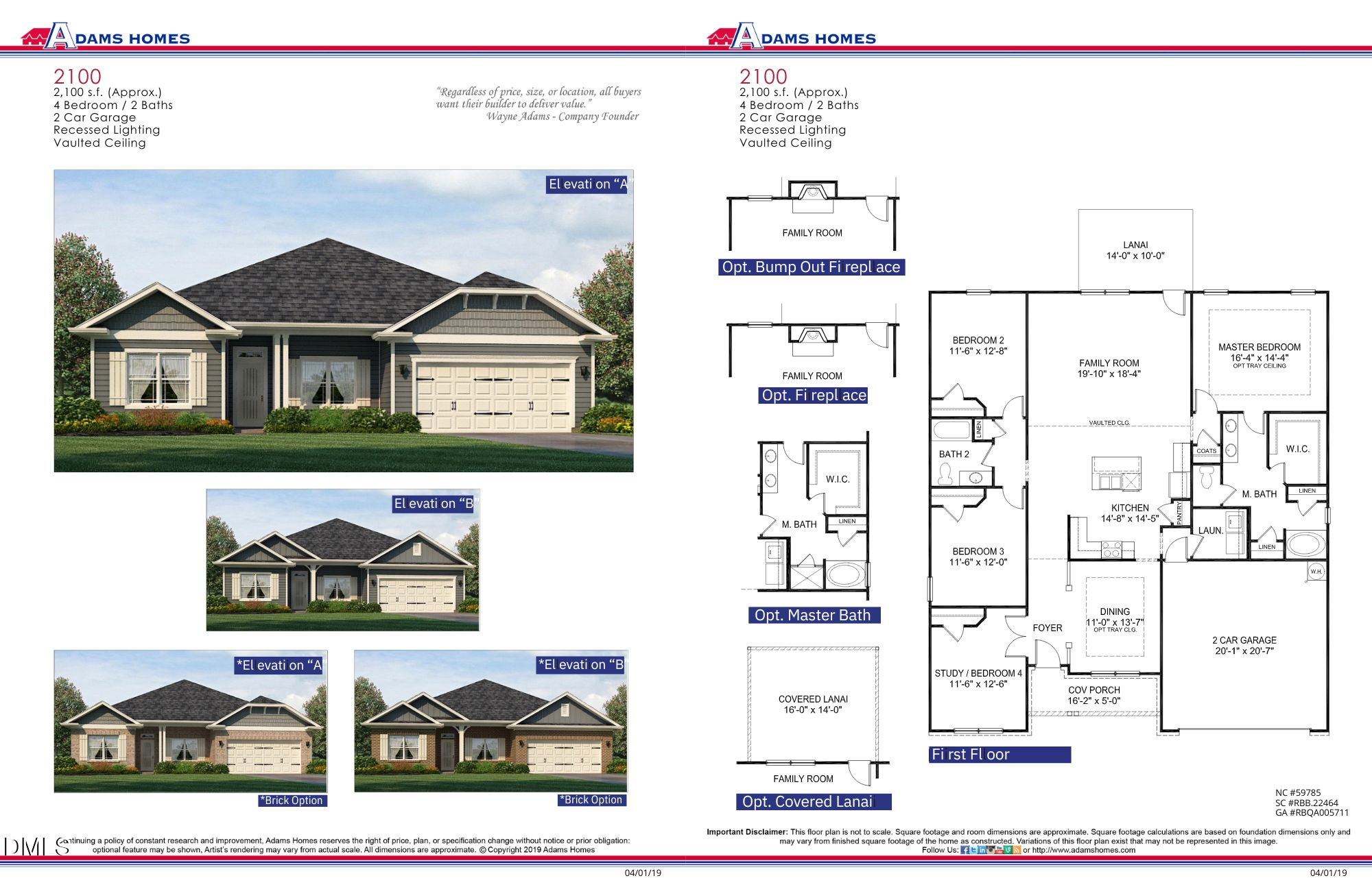Exterior photo of 108 Brighton Street, La Grange, NC 28551. MLS: 10124522