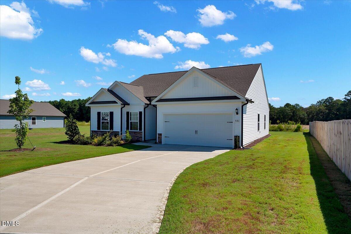 Exterior photo of 9181 Ava Drive, Bailey, NC 27807. MLS: 10192543