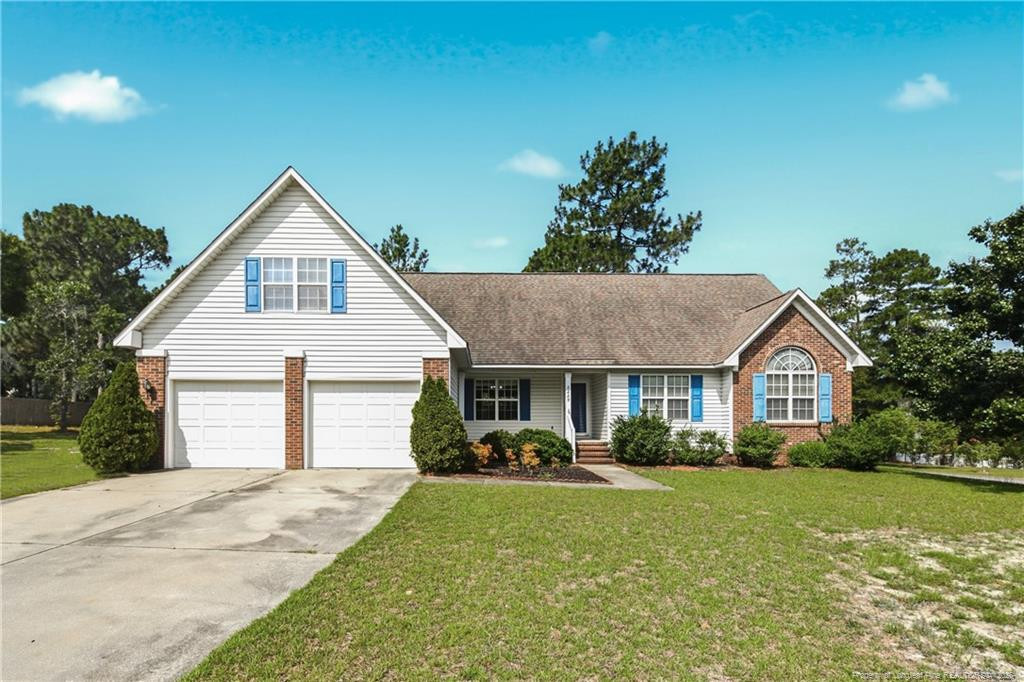 Exterior photo of 8229 Foxtrail Drive, Fayetteville, NC 28311. MLS: 762715