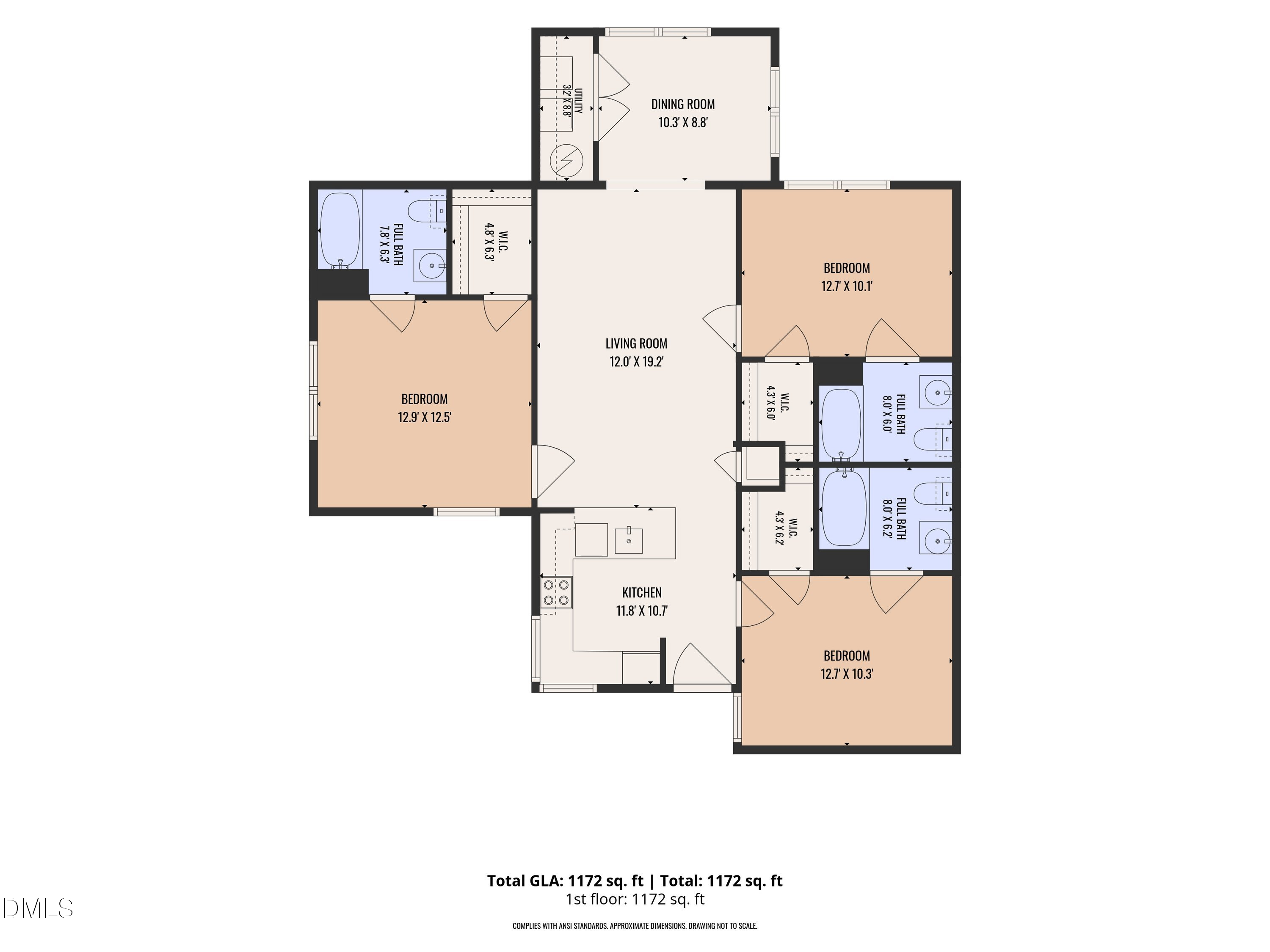 Exterior photo of 2010 Wolfmill Drive 104, Raleigh, NC 27603. MLS: 10183662