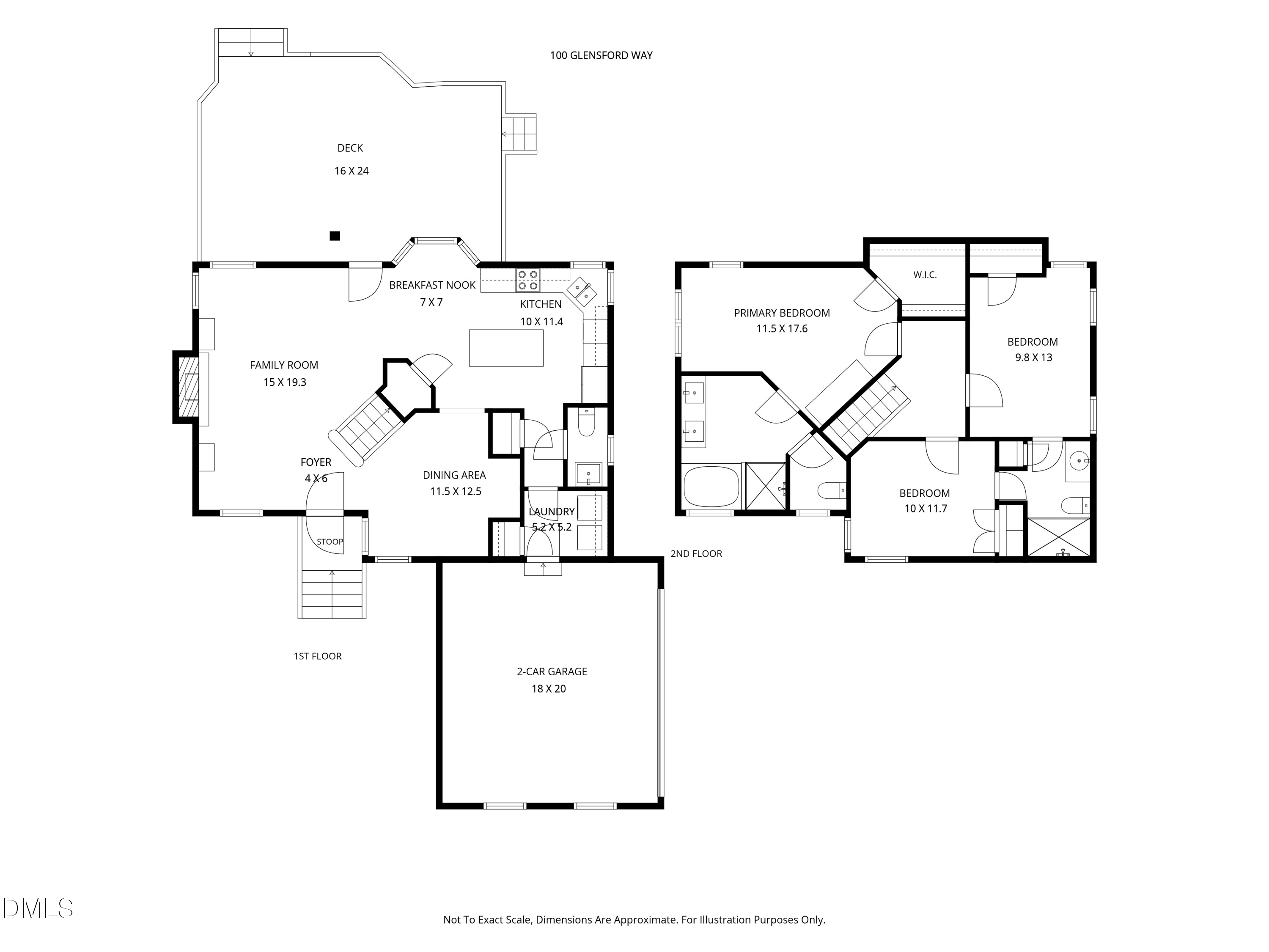 Exterior photo of 100 Glensford Way, Cary, NC 27513. MLS: 10198411