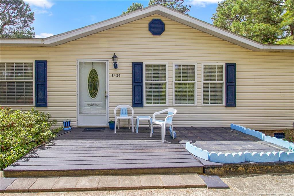 Exterior photo of 2424 NC HWY 55 E, Dunn, NC 28334. MLS: 760182