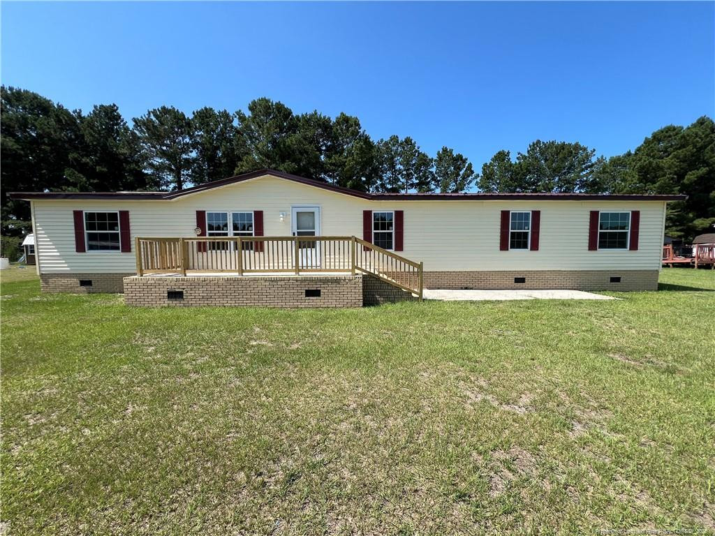 Exterior photo of 314 Ralph Hunt Boulevard, Orrum, NC 28369. MLS: 767893