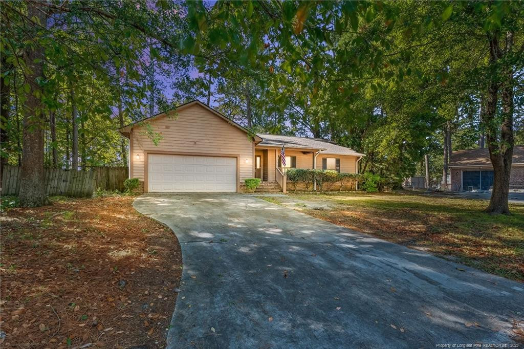 Exterior photo of 5821 Badin Court, Fayetteville, NC 28314. MLS: 751886