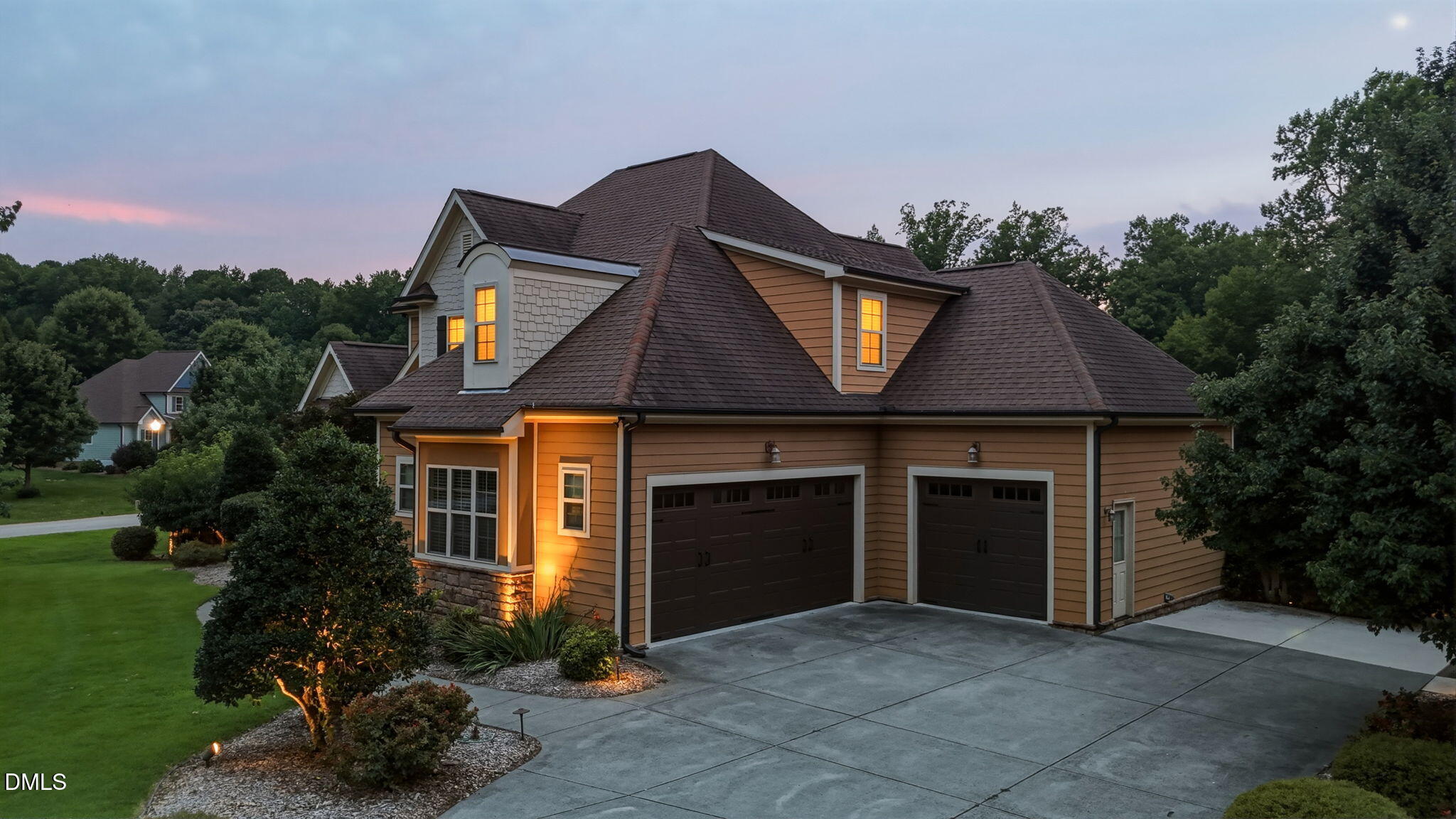 Exterior photo of 8601 Mangum Hollow Drive, Wake Forest, NC 27587. MLS: 10183785