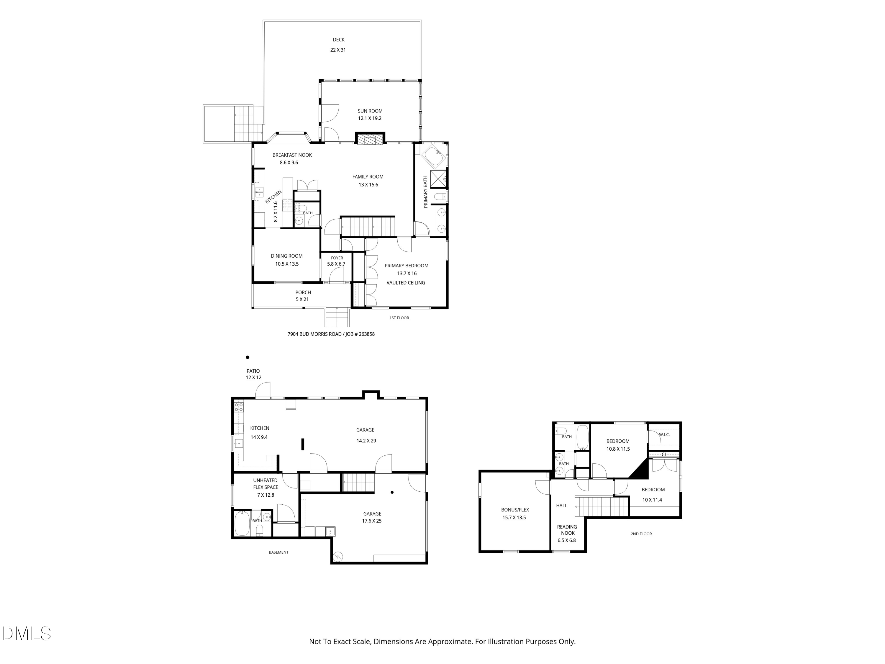Exterior photo of 7904 Bud Morris Road, Wake Forest, NC 27587. MLS: 10192114