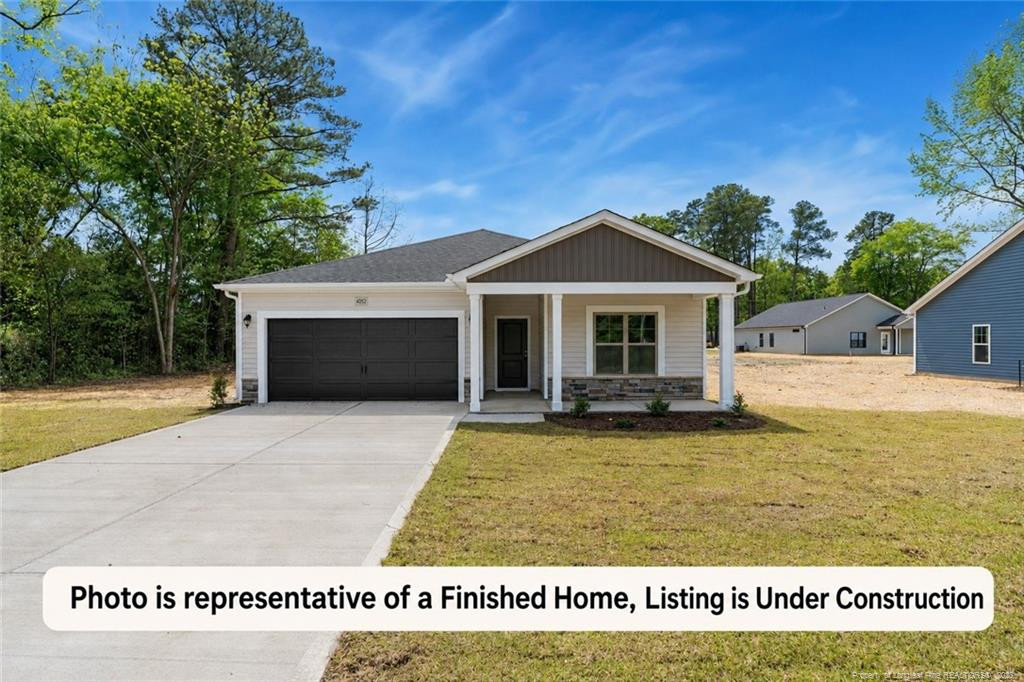 Exterior photo of 161 Seaford Lane, Aberdeen, NC 28315. MLS: 766073