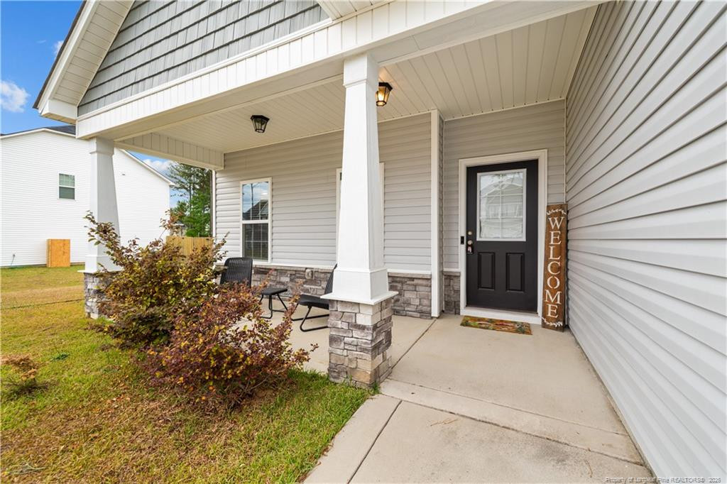 Exterior photo of 1116 Mayfern Drive, Hope Mills, NC 28348. MLS: 762832