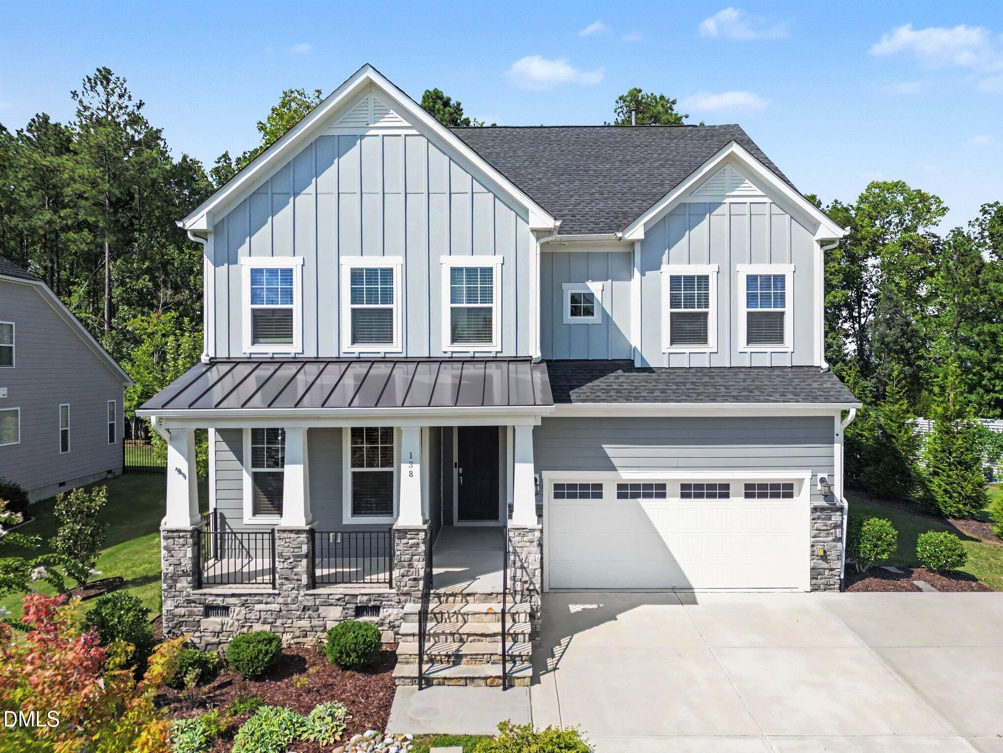Exterior photo of 138 Legacy Falls Drive S, Chapel Hill, NC 27517. MLS: 10191259