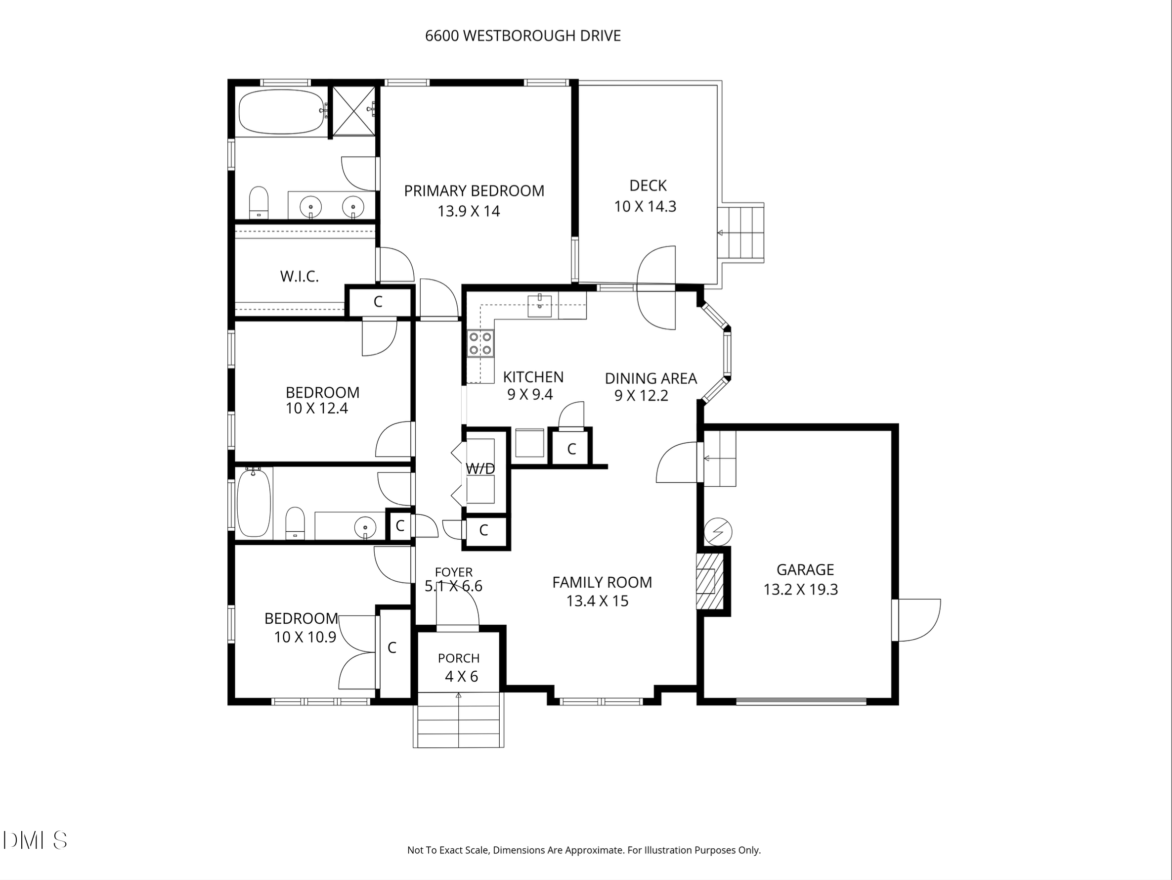 Exterior photo of 6600 Westborough Drive, Raleigh, NC 27612. MLS: 10200127