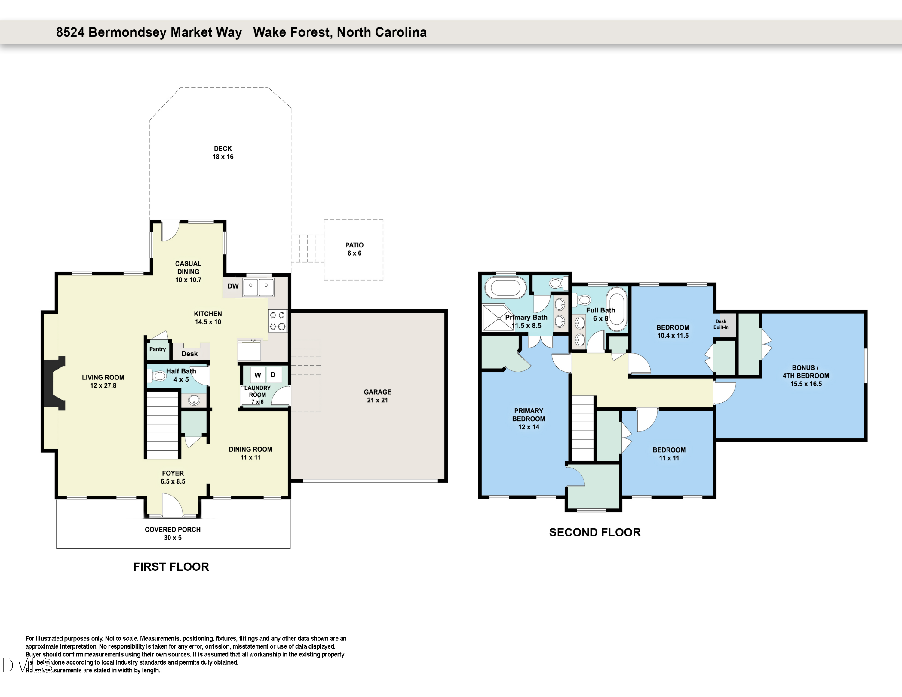 Exterior photo of 8524 Bermondsey Market Way, Wake Forest, NC 27587. MLS: 10175598
