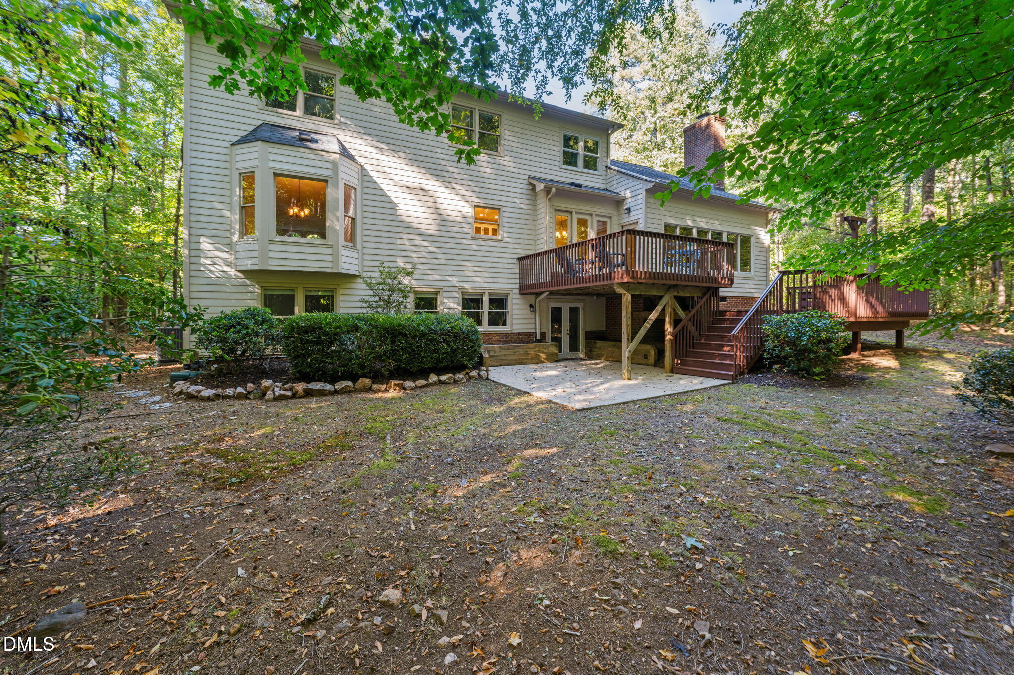 Exterior photo of 204 Woodleaf Drive, Chapel Hill, NC 27516. MLS: 10197650