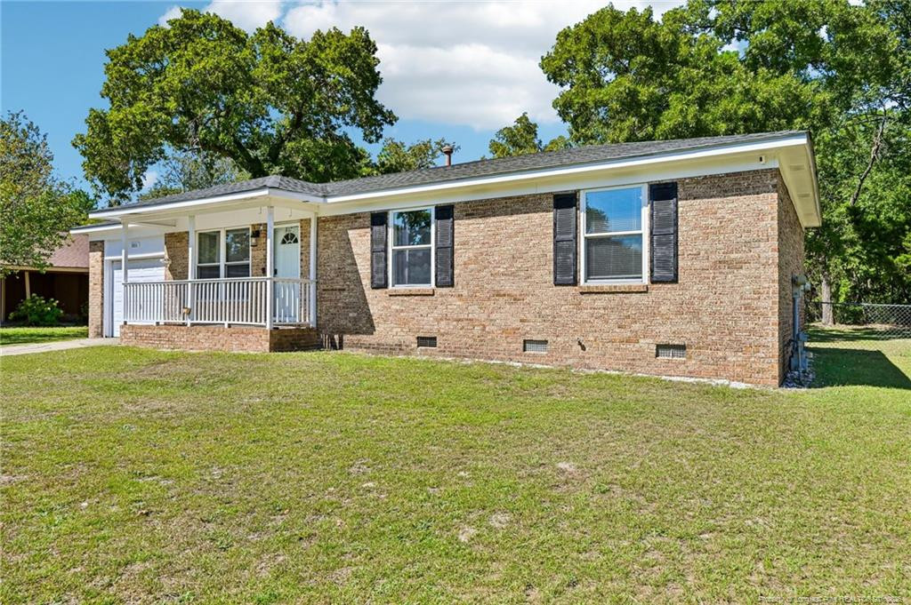 Exterior photo of 886 De Paul Drive, Fayetteville, NC 28311. MLS: 770007
