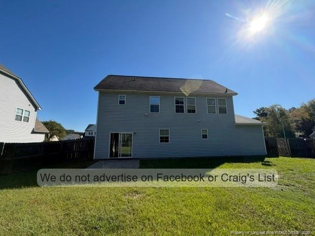 Exterior photo of 1612 Turkey Run, Fayetteville, NC 28312. MLS: 770022