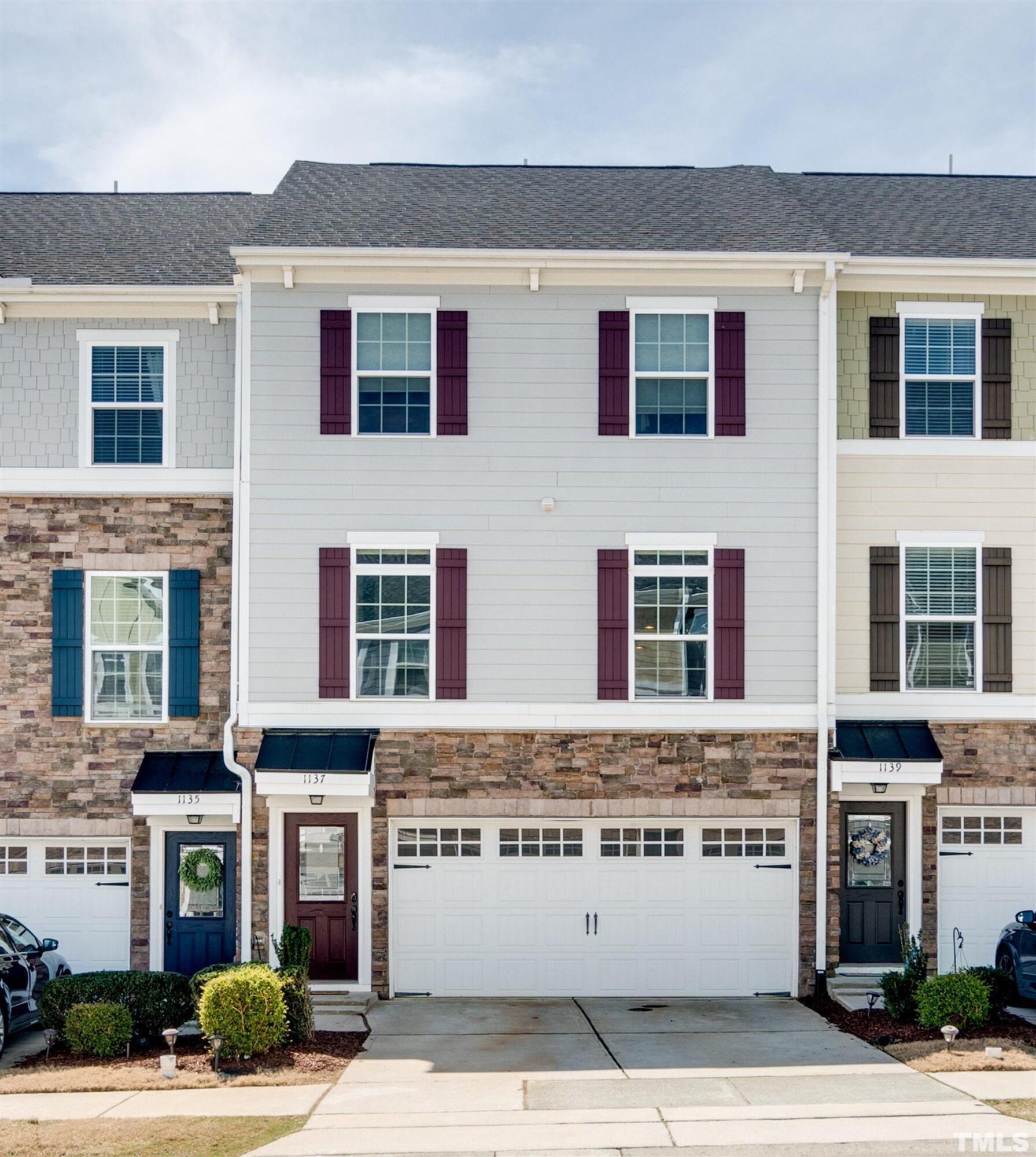 Exterior photo of 1137 Boxcar Way, Apex, NC 27502. MLS: 10191401