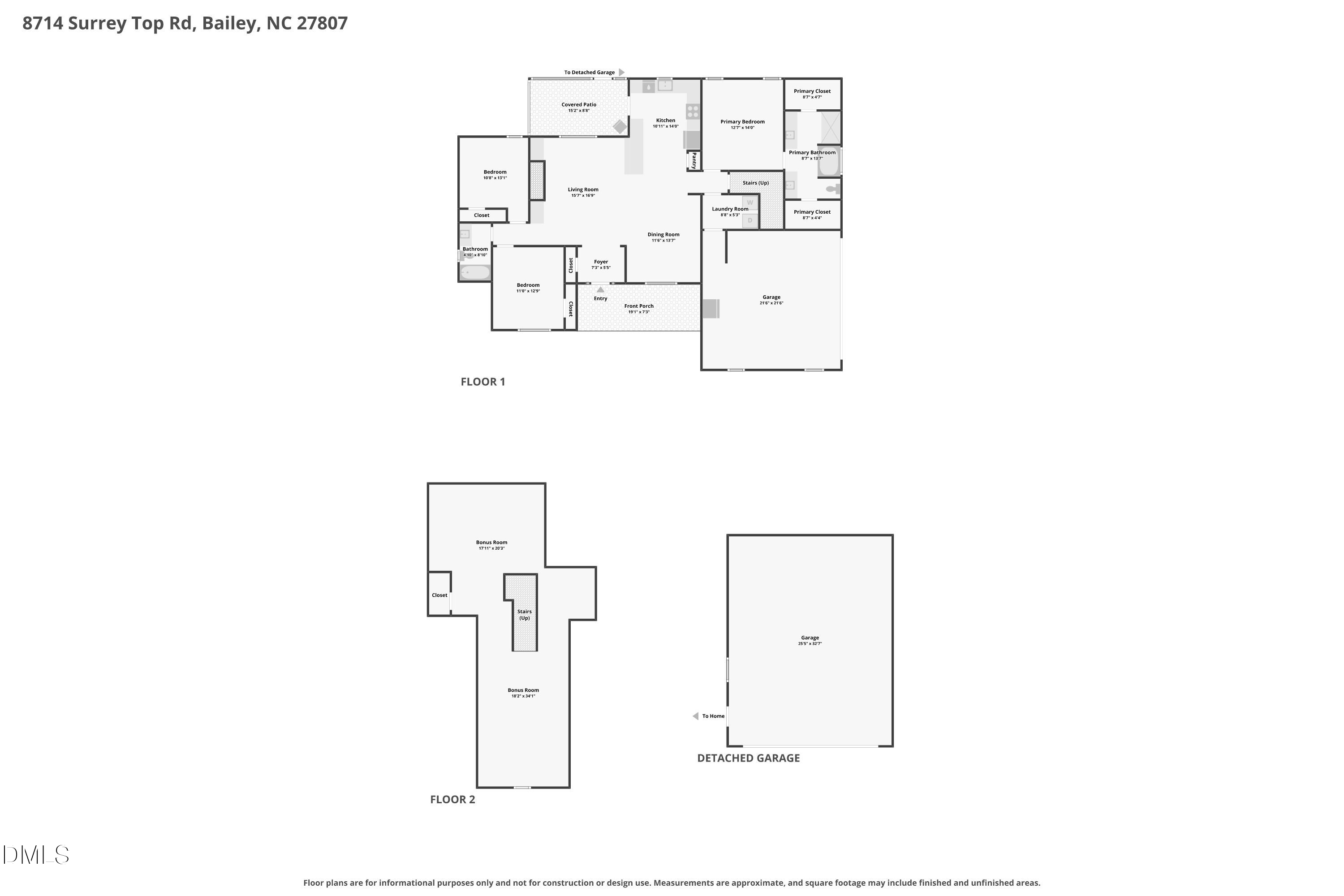 Exterior photo of 8714 Surrey Top Road, Bailey, NC 27807. MLS: 10190393