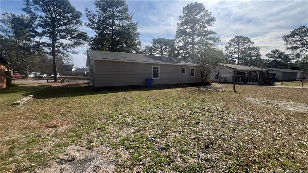 Exterior photo of 6544 Amanda Circle, Fayetteville, NC 28304. MLS: 770283