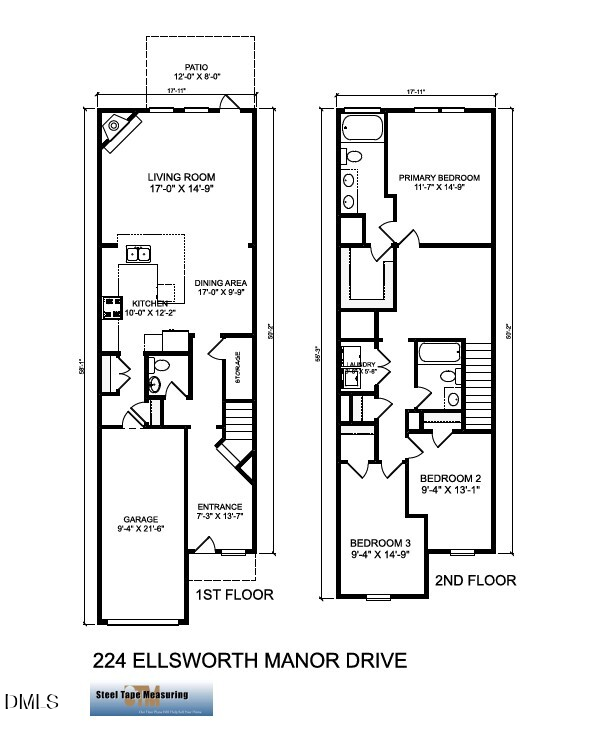 Exterior photo of 224 Ellsworth Manor Drive, Hillsborough, NC 27278. MLS: 10192008
