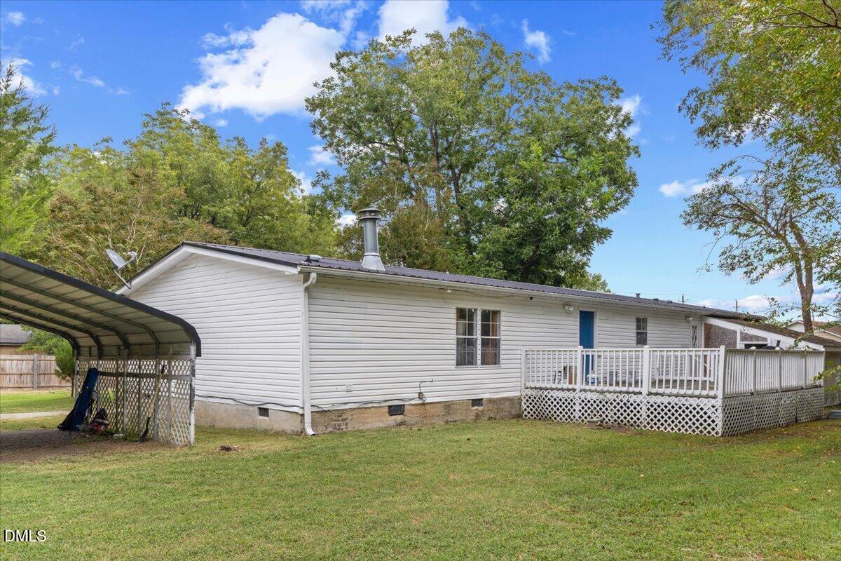 Exterior photo of 202 Cooper Street, Louisburg, NC 27549. MLS: 10196122