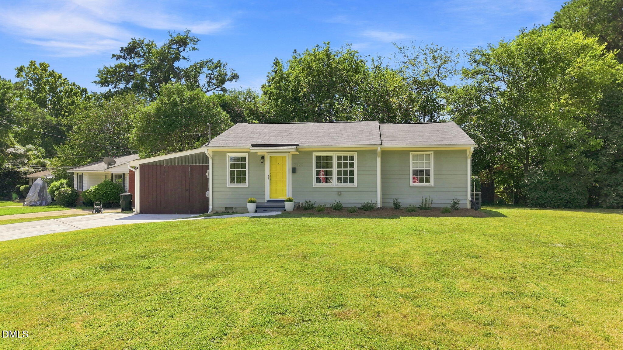 Exterior photo of 2120 Millbank Street, Raleigh, NC 27610. MLS: 10192310