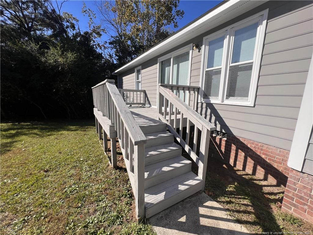 Exterior photo of 4152 Village Drive, Fayetteville, NC 28304. MLS: 770314