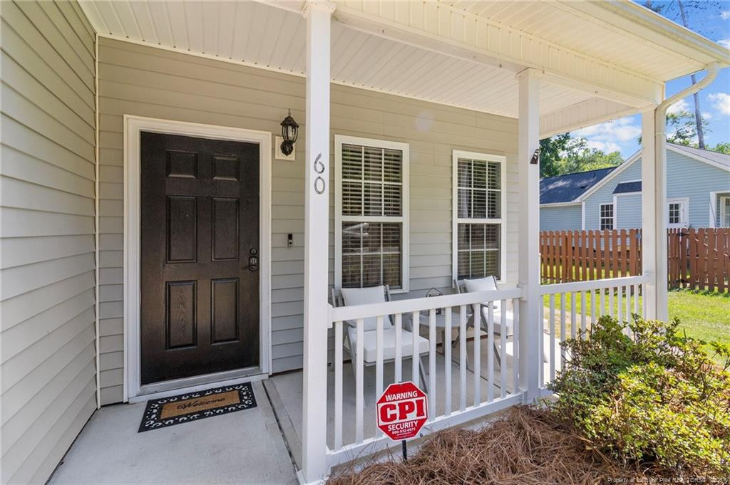 Exterior photo of 60 Hunters Way, Angier, NC 27501. MLS: 764316