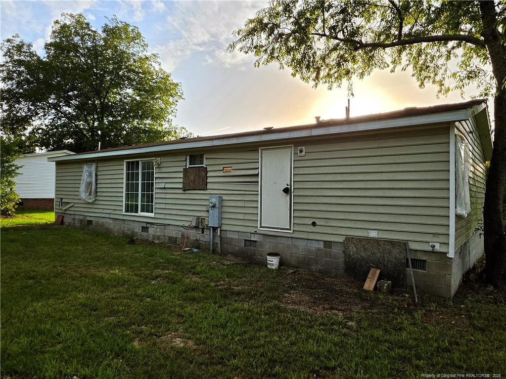 Exterior photo of 7213 Bronstein Drive, Parkton, NC 28371. MLS: 768601
